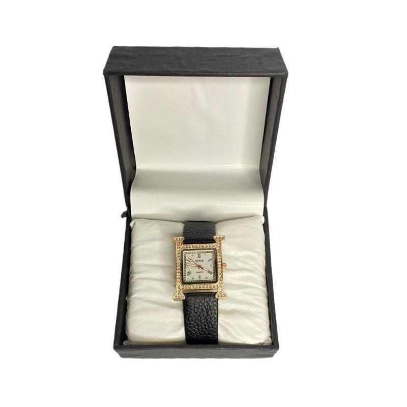 Square Watch ( black )